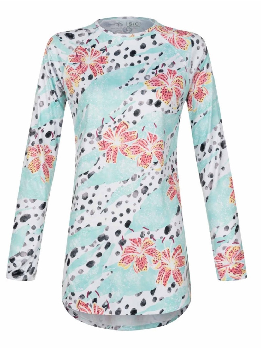 NWT Reel Life Women’s Jax Beach Long Sleeve Coverup Size M